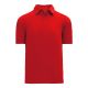 Athletic Knit A1810-005 Apparel Polo Shirt - Red - Primary