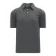 Athletic Knit A1810-021 Apparel Polo Shirt - Heather Charcoal - Primary