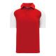 Athletic Knit A1815-208 Apparel Polo Shirt - Red/White - Primary