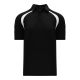 Athletic Knit A1820-221 Apparel Polo Shirt - Black/White - Primary