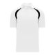 Athletic Knit A1820-222 Apparel Polo Shirt - White/Black - Primary