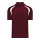 Athletic Knit A1820-233 Apparel Polo Shirt - Maroon/White - Primary