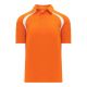 Athletic Knit A1820-238 Apparel Polo Shirt - Orange/White - Primary