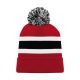 Athletic Knit A1830-366 Hockey Toque - New Jersey Red - Primary