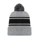 Athletic Knit A1830-920 Hockey Toque - Heather Grey/Black - Primary