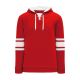 Athletic Knit A1845-208 Apparel Sweatshirt - Red/White - Primary