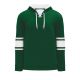 Athletic Knit A1845-260 Apparel Sweatshirt - Dark Green/White - Primary