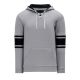 Athletic Knit A1845-920 Apparel Sweatshirt - Heather Grey/Black - Primary
