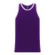 Athletic Knit B1325-220 League Basketball Jersey - Purple/White - Primary