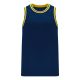 Athletic Knit B1710-273 Pro Basketball Jersey - Navy/Maize/White - Primary