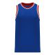 Athletic Knit B1710-333 Pro Basketball Jersey - Royal/Red/White - Primary