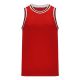 B1710 Pro Basketball Jersey - Red/Black/White - Front B1710 Pro Basketball Jersey - Red/Black/White - Front