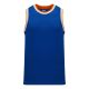 B1710 Pro Basketball Jersey - Royal/Orange/White/Grey - Front B1710 Pro Basketball Jersey - Royal/Orange/White/Grey - Front