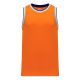 B1710 Pro Basketball Jersey - Orange/Royal/White/Grey - Front B1710 Pro Basketball Jersey - Orange/Royal/White/Grey - Front