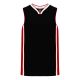 B1715 Pro Basketball Jersey - Black/Red/White - Front B1715 Pro Basketball Jersey - Black/Red/White - Front
