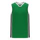 B1715 Pro Basketball Jersey - Kelly/White/Black - Front B1715 Pro Basketball Jersey - Kelly/White/Black - Front