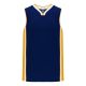 B1715 Pro Basketball Jersey - Navy/White/Gold - Front B1715 Pro Basketball Jersey - Navy/White/Gold - Front