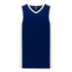 B2115 Pro Basketball Jersey - Navy/White - Front B2115 Pro Basketball Jersey - Navy/White - Front