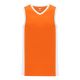 B2115 Pro Basketball Jersey - Orange/White - Front B2115 Pro Basketball Jersey - Orange/White - Front