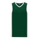 B2115 Pro Basketball Jersey - Dark Green/White - Front B2115 Pro Basketball Jersey - Dark Green/White - Front