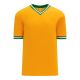 BA1333 Pullover Baseball Jersey - Gold/Kelly/White - Front BA1333 Pullover Baseball Jersey - Gold/Kelly/White - Front