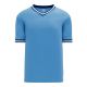 BA1333 Pullover Baseball Jersey - Sky/Royal/White - Front BA1333 Pullover Baseball Jersey - Sky/Royal/White - Front