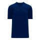 BA1347 Two Button Baseball Jersey - Navy - Front BA1347 Two Button Baseball Jersey - Navy - Front