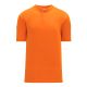BA1347 Two Button Baseball Jersey - Orange - Front BA1347 Two Button Baseball Jersey - Orange - Front