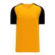 BA1375 Pullover Baseball Jersey - Gold/Black - Front BA1375 Pullover Baseball Jersey - Gold/Black - Front