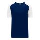 BA1375 Pullover Baseball Jersey - Navy/White - Front BA1375 Pullover Baseball Jersey - Navy/White - Front