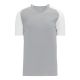 BA1375 Pullover Baseball Jersey - Grey/White - Front BA1375 Pullover Baseball Jersey - Grey/White - Front