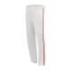 BA1391 Pro Baseball Pants - White/Red - Front BA1391 Pro Baseball Pants - White/Red - Front
