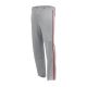 BA1391 Pro Baseball Pants - Grey/Red - Front BA1391 Pro Baseball Pants - Grey/Red - Front
