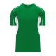 BA1745 One Button Baseball Jersey - Kelly/White - Front BA1745 One Button Baseball Jersey - Kelly/White - Front