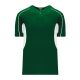 BA1745 One Button Baseball Jersey - Dark Green/White - Front BA1745 One Button Baseball Jersey - Dark Green/White - Front