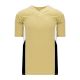 BA1763 One Button Baseball Jersey - Vegas/Black/White - Front BA1763 One Button Baseball Jersey - Vegas/Black/White - Front