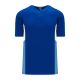 BA1763 One Button Baseball Jersey - Royal/Sky/White - Front BA1763 One Button Baseball Jersey - Royal/Sky/White - Front