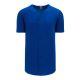 BA5200 Full Button Baseball Jersey - Royal - Front BA5200 Full Button Baseball Jersey - Royal - Front