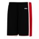 BS1735 Pro Basketball Shorts - Black/Red/White - Front BS1735 Pro Basketball Shorts - Black/Red/White - Front