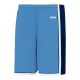 BS1735 Pro Basketball Shorts - Sky/White/Navy - Front BS1735 Pro Basketball Shorts - Sky/White/Navy - Front