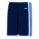 BS1735 Pro Basketball Shorts - Navy/Sky/White - Front BS1735 Pro Basketball Shorts - Navy/Sky/White - Front