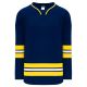 H550B Pro Hockey Jersey - New 2011 Michigan Navy - Front H550B Pro Hockey Jersey - New 2011 Michigan Navy - Front