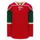 H550B Pro Hockey Jersey - 2007 Minnesota Red - Front H550B Pro Hockey Jersey - 2007 Minnesota Red - Front
