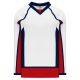 H550D Pro Hockey Jersey - 2008 Washington White - Front H550D Pro Hockey Jersey - 2008 Washington White - Front