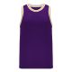 Athletic Knit B1710-441 Pro Basketball Jersey - Purple/White/Gold - Primary