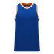 Athletic Knit B1710-485 Pro Basketball Jersey - Royal/Orange/White/Grey - Primary