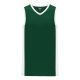 Athletic Knit B2115-260 Pro Basketball Jersey - Dark Green/White - Primary