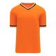 Athletic Knit BA1333-330 Pullover Baseball Jersey - Orange/Black/White - Primary
