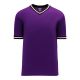 Athletic Knit BA1333-438 Pullover Baseball Jersey - Purple/Black/White - Primary