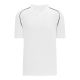 Athletic Knit BA1344-222 Two Button Baseball Jersey - White/Black - Primary